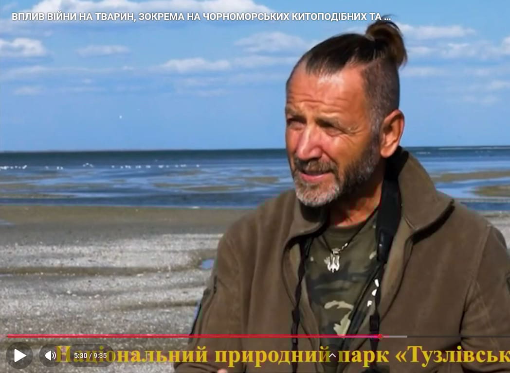 д.б.н. Іван Русєв, керівник науково-дослідного відділу НПП «Тузлівські лимани»